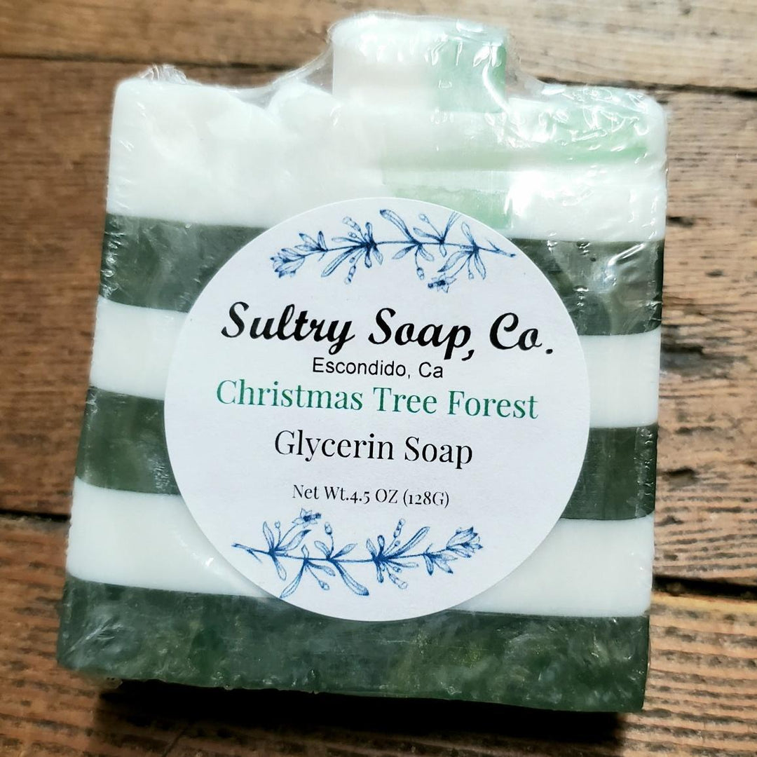 Sultry Soap Co. | Christmas Tree Forest Glycerin Soap