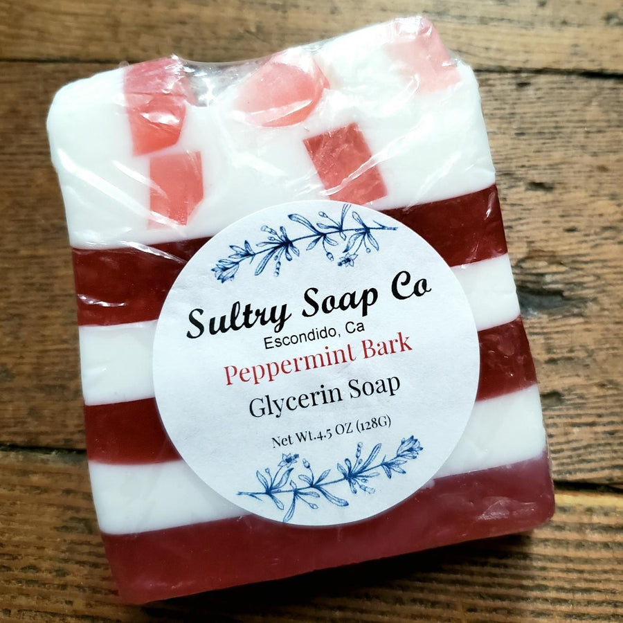 Sultry Soap Co. | Peppermint Bark Glycerin Soap
