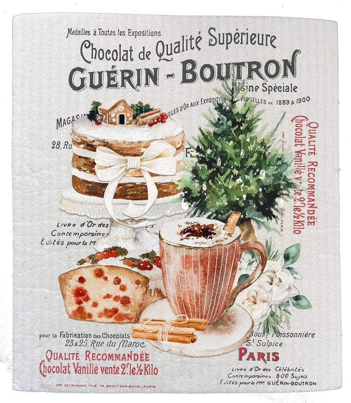 Swedish Sponge Dish Cloth French Christmas Cookies Pastries