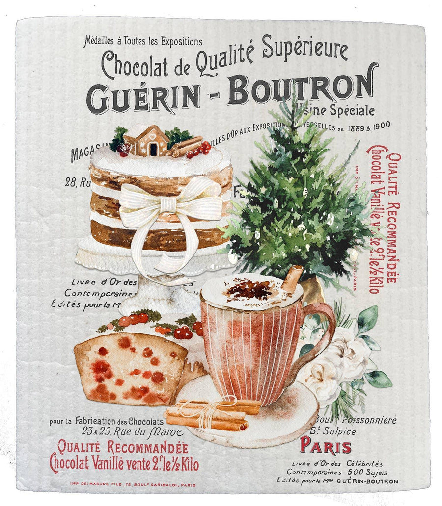 Swedish Sponge Dish Cloth French Christmas Cookies Pastries