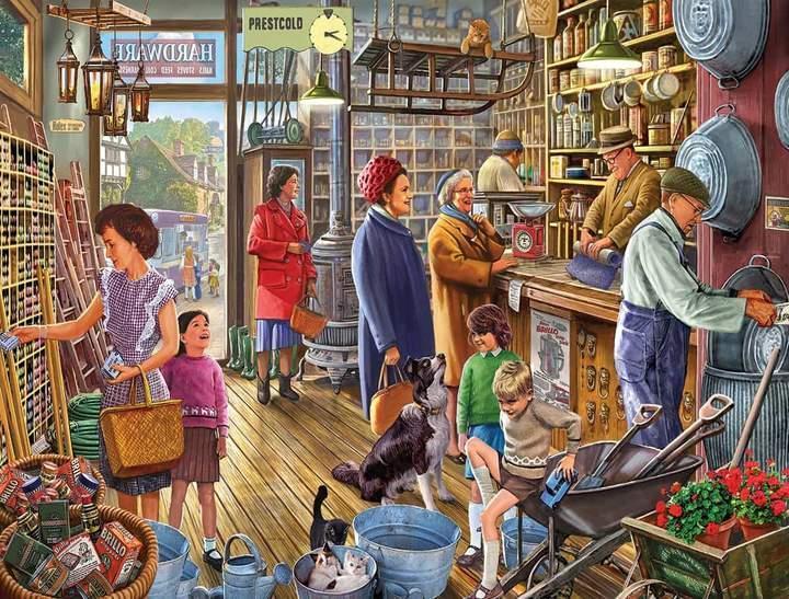 The Hardware Store 500 Piece Puzzle Large Pieces