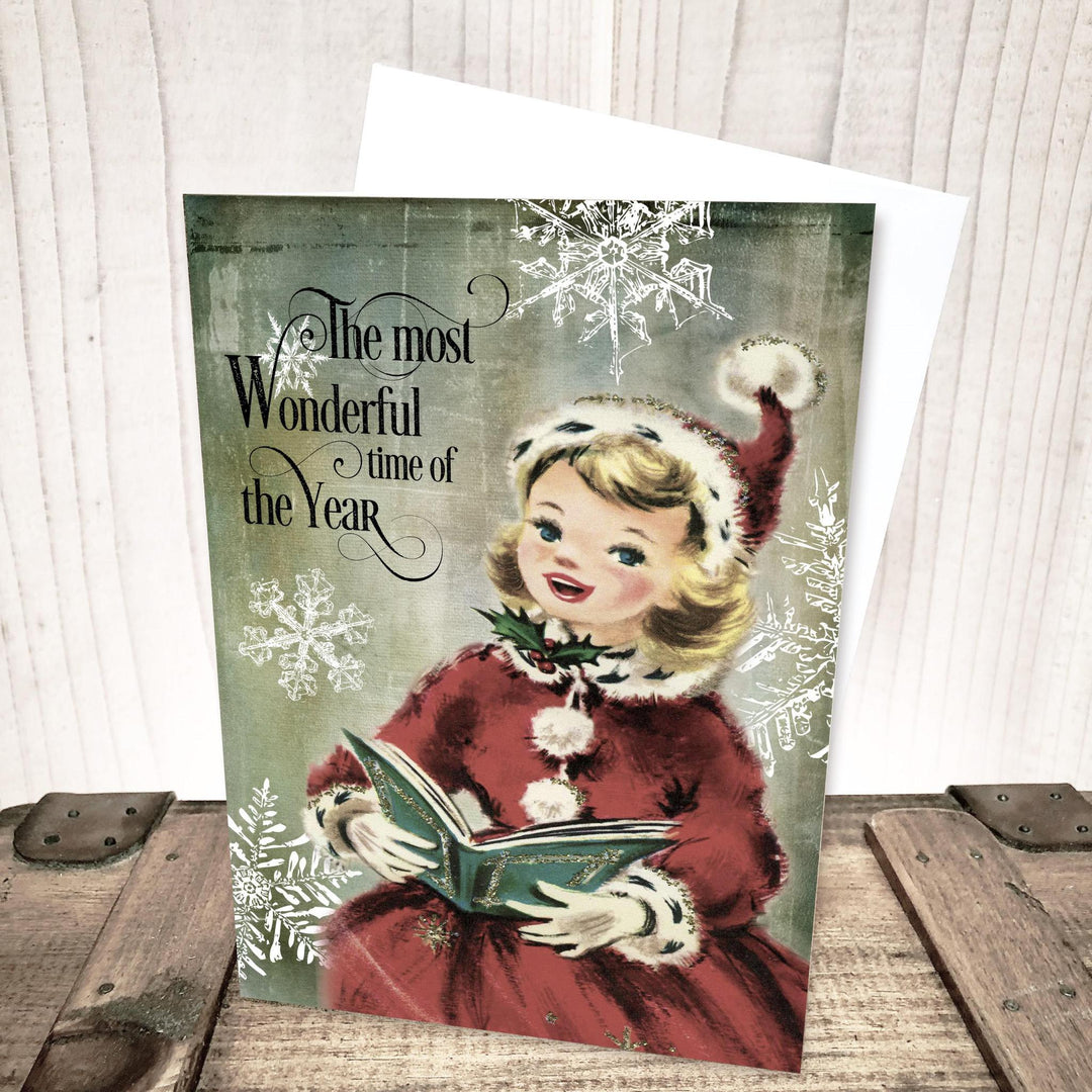 The Most Wonderful Time of the Year Christmas Card by Yesterday's Best