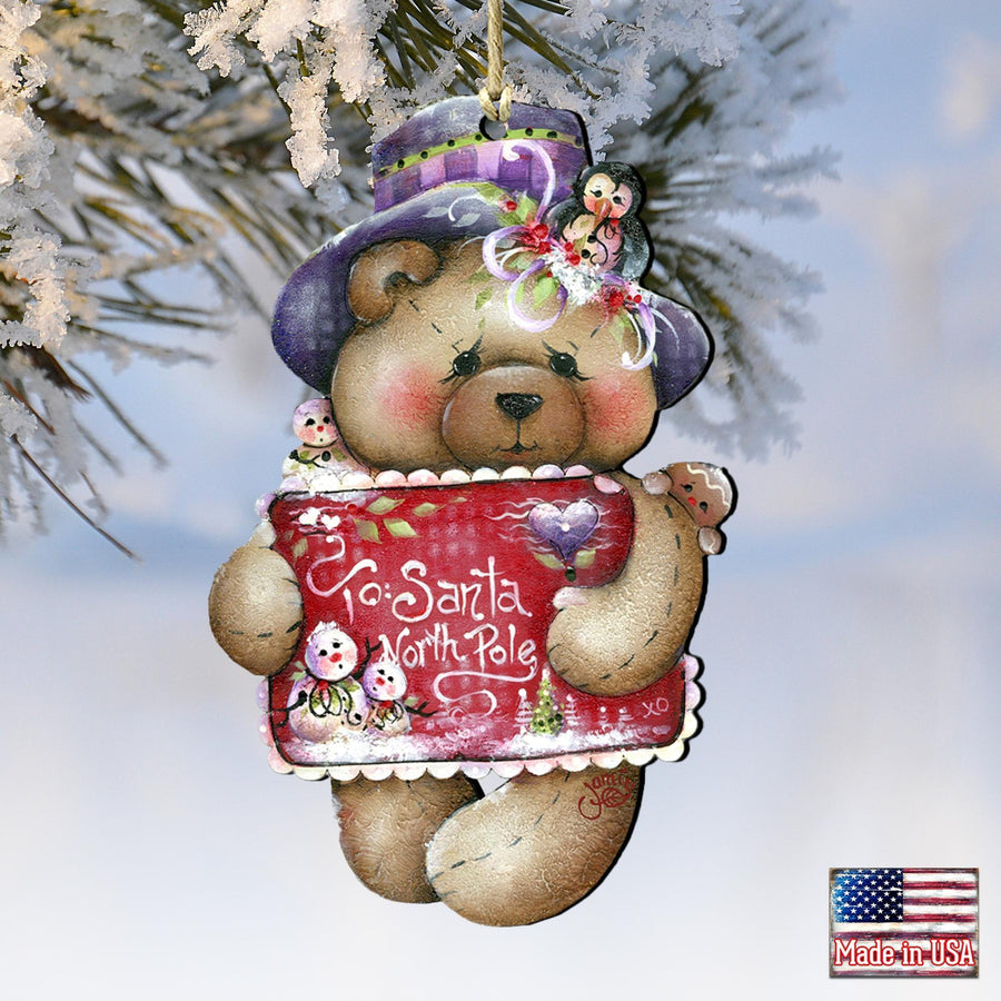 To Santa Love Keepsake Decorative Christmas Ornament