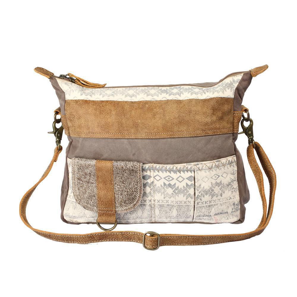 Tribe Strip Shoulder Bag - Golden Gait Mercantile -