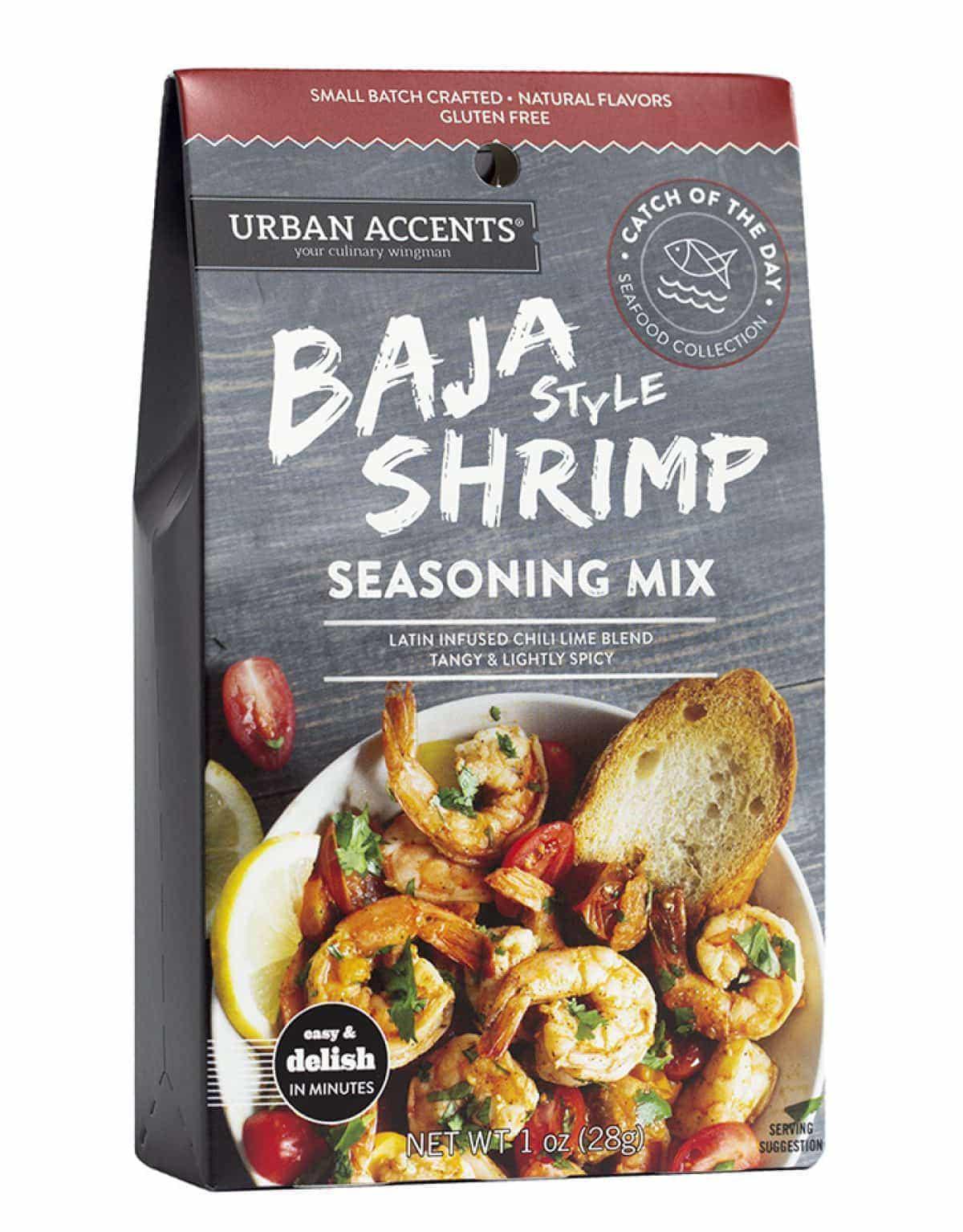 Urban Accents Seasoning Mix | Baja Style Shrimp