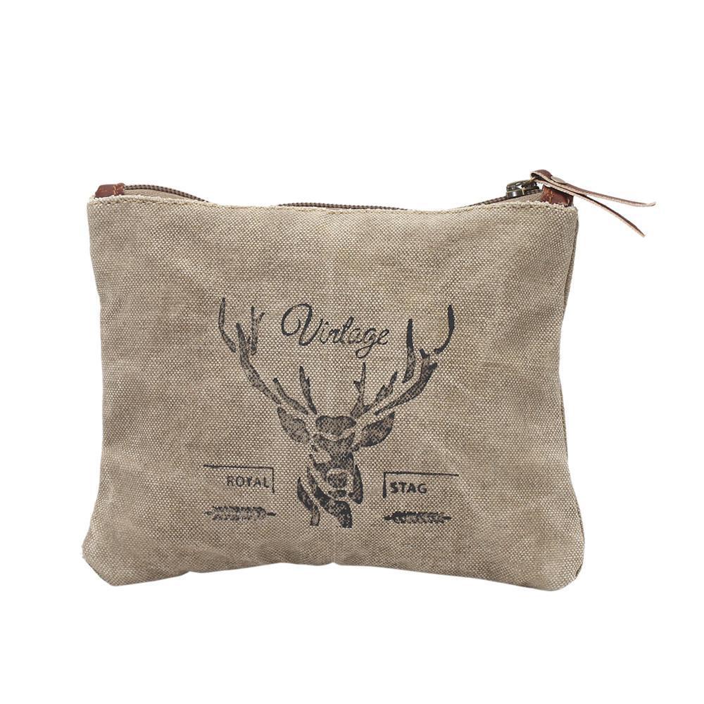 Vintage Reindeer Small Bag