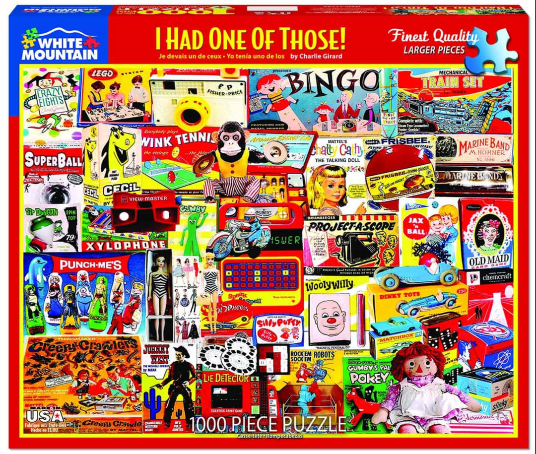 Vintage Signs 1000 Piece Jigsaw Puzzle by White Mountain Puzzle