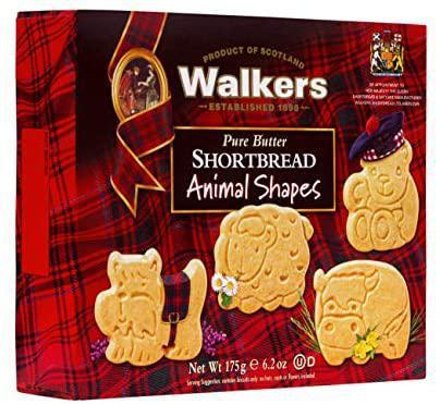 Walker's Pure Butter Shortbread Animal Shapes