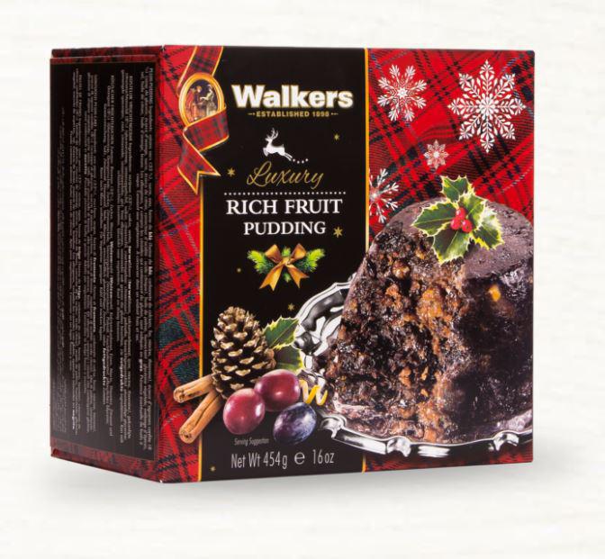 Walker's Rich Fruit Christmas Pudding