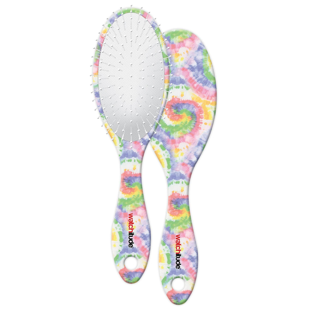 Watchitude Brush'd Scented Hairbrush | Tropical Tie Dye