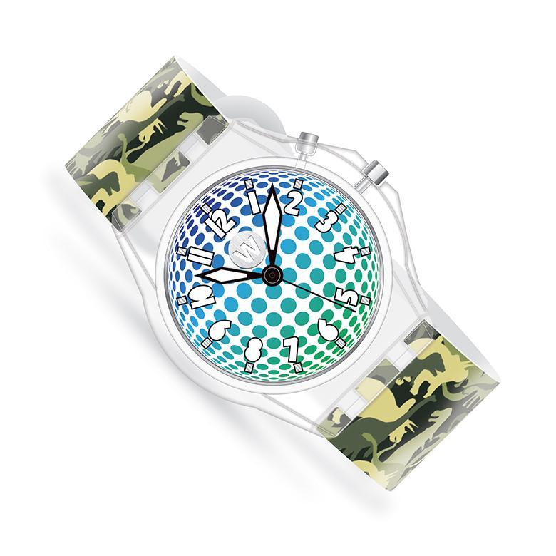 Watchitude Glow Light Up Watch | Dino Camo