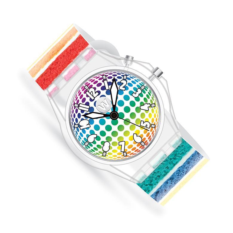 Watchitude Glow Light Up Watch | Rainbow Cake