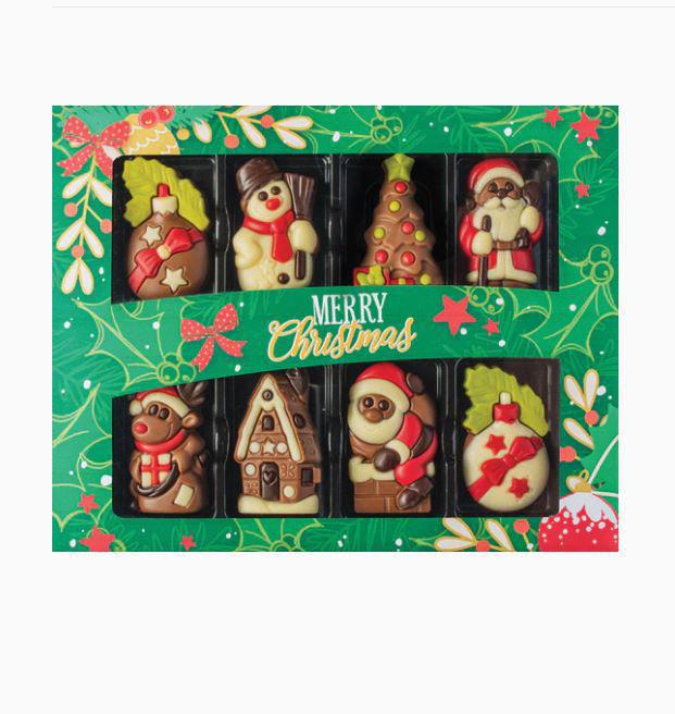Weibler Christmas Gift Box Chocolate Figures