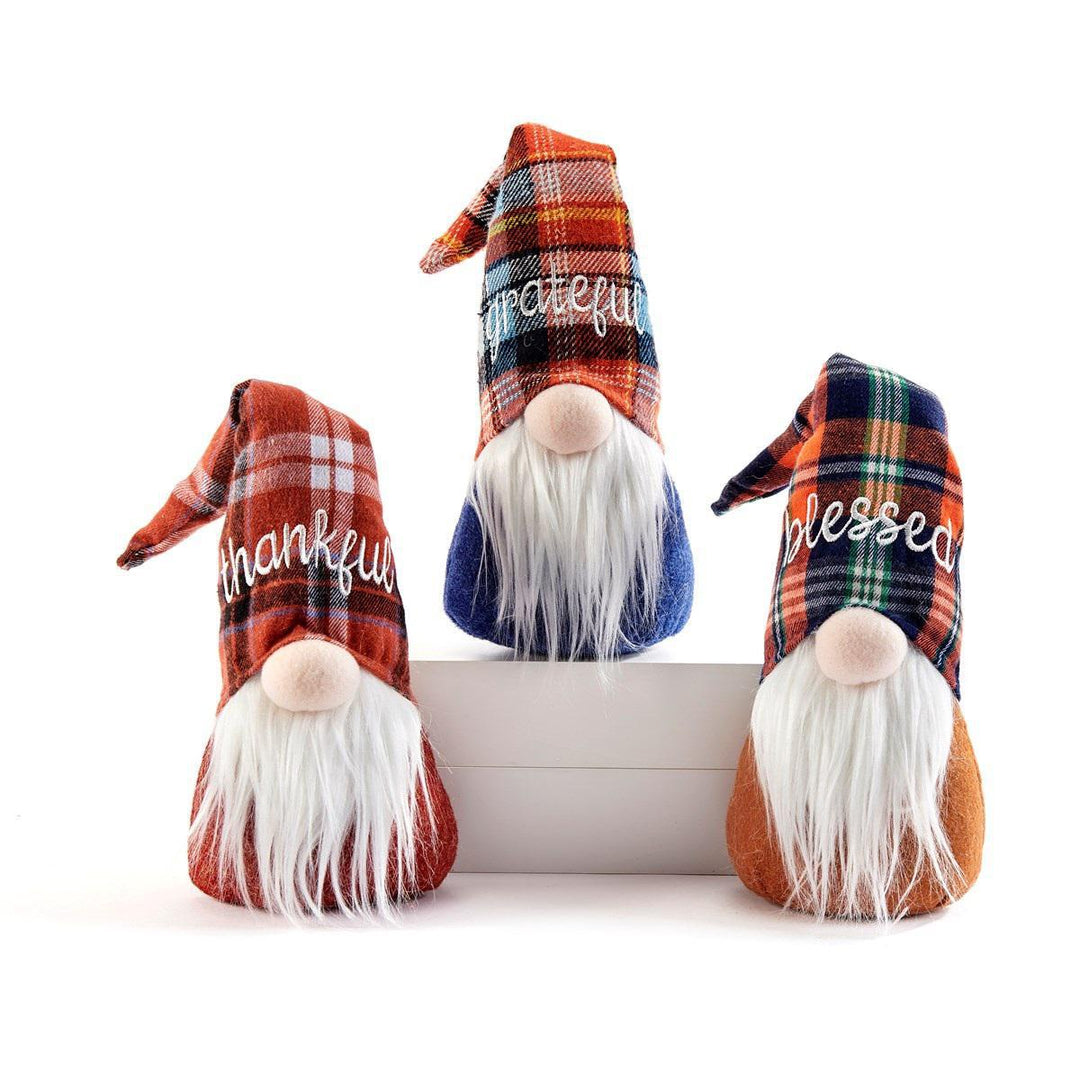 Weighted Sitting Autumn Gnome