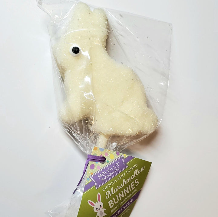 Bunny Marshmallow Pop White