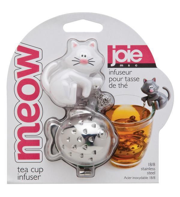 Cat Meow Tea Infuser White Cat