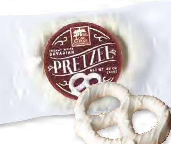 White Chocolate Covered Bavarian Pretzel
