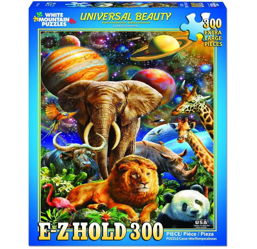 White Mountain EZ-Hold Jigsaw Puzzle | Universal Beauty 300 Piece