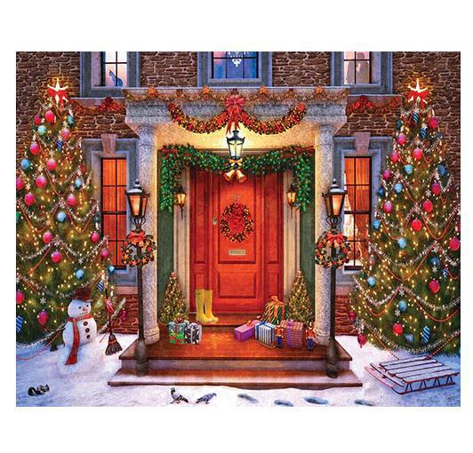 White Mountain Jigsaw Puzzle | Christmas Lights 1000 Piece