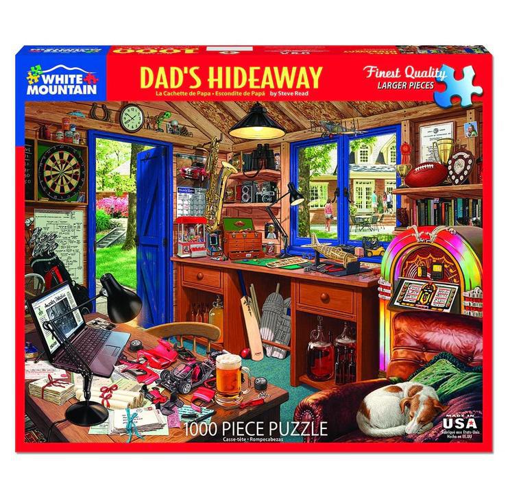 White Mountain Jigsaw Puzzle | Dad's Hideaway 1000 Piece