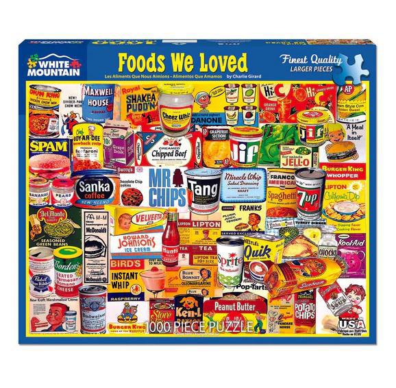 White Mountain  Jigsaw Puzzle | Foods We Loved 1000 Piece