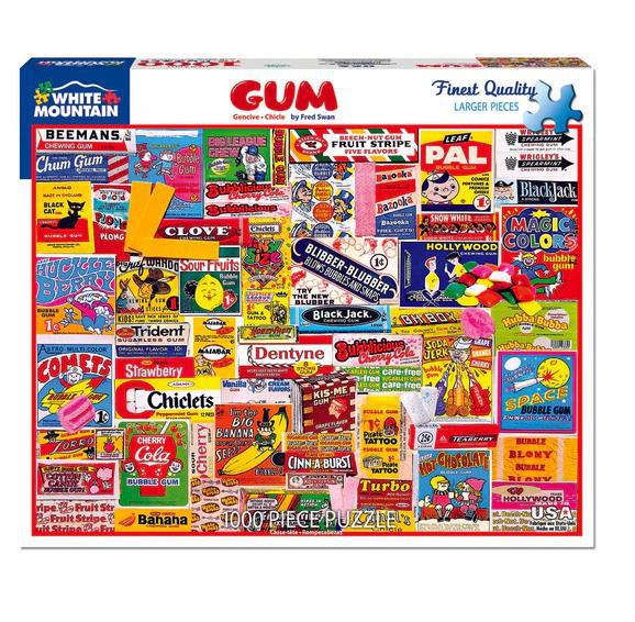 White Mountain Jigsaw Puzzle | Gum 1000 Piece
