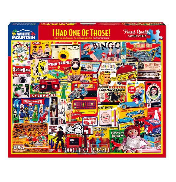 White Mountain Jigsaw Puzzle | I Had One of Those! 1000 Piece