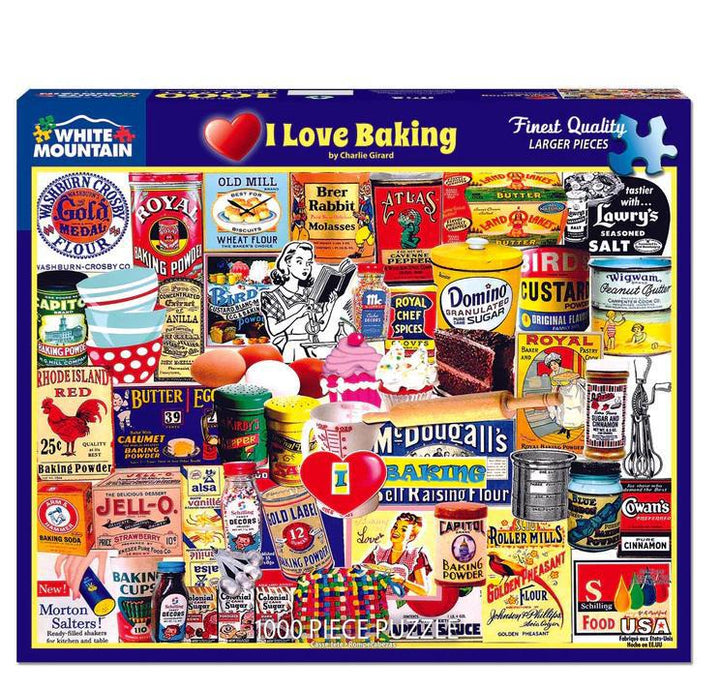 White Mountain Jigsaw Puzzle | I Love Baking 1000 Piece