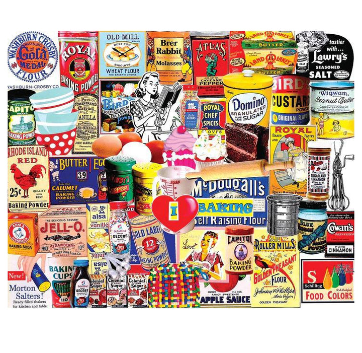 White Mountain Jigsaw Puzzle | I Love Baking 1000 Piece