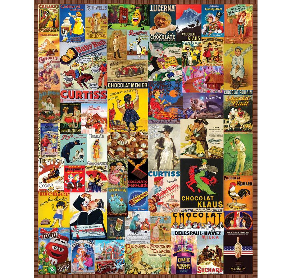 White Mountain Jigsaw Puzzle | I Love Chocolate 1000 Piece