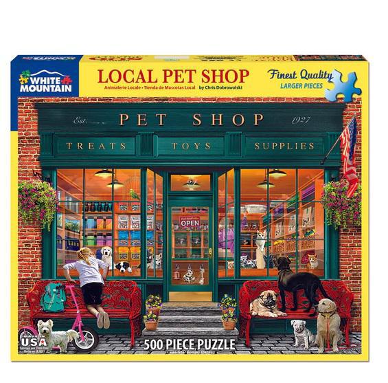 White Mountain Jigsaw Puzzle | Local Pet Store 500 Piece