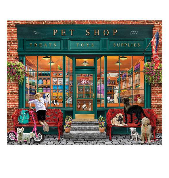 White Mountain Jigsaw Puzzle | Local Pet Store 500 Piece