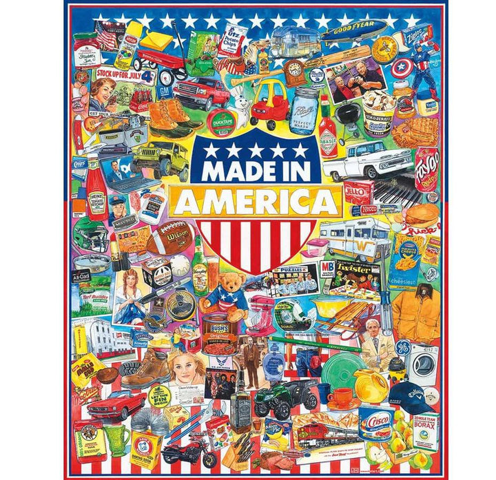 White Mountain Jigsaw Puzzle | Made in America 1000 Piece