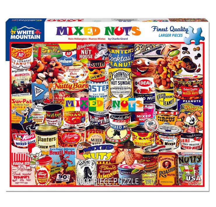 White Mountain Jigsaw Puzzle | Mixed Nuts 1000 Piece