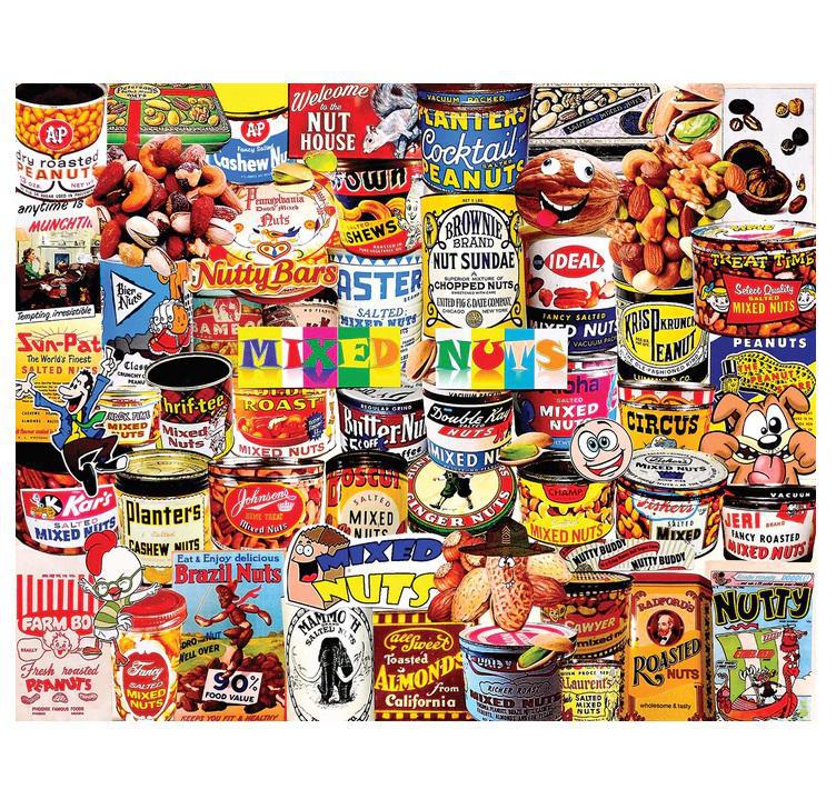 White Mountain Jigsaw Puzzle | Mixed Nuts 1000 Piece