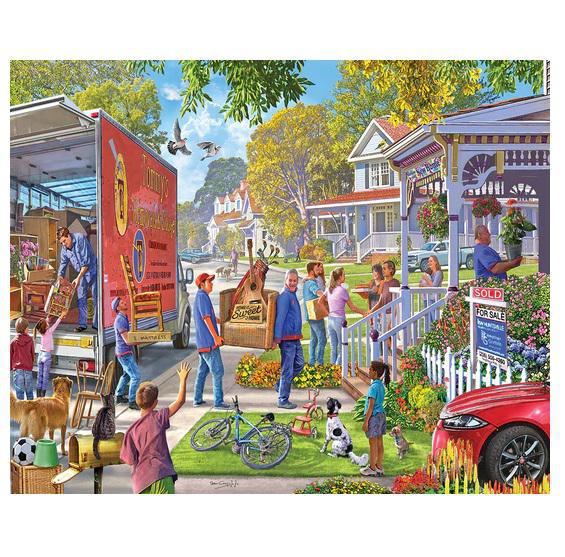 White Mountain Jigsaw Puzzle | Moving In 1000 Piece