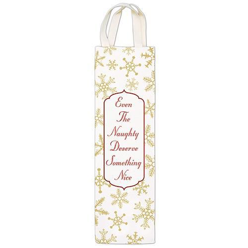 Wine Gift Caddy Tote | Even the Naughty Deserve Something Nice