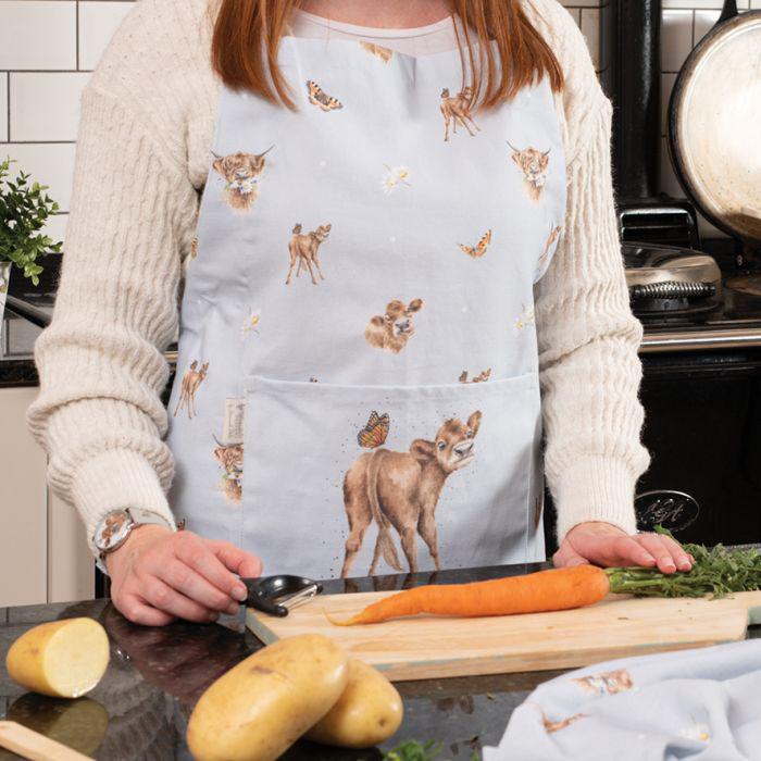 Wrendale Apron | Farmyard Friends