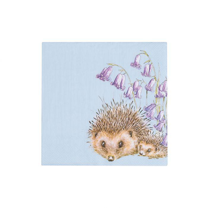 Wrendale Cocktail Napkins | Hedgehugs