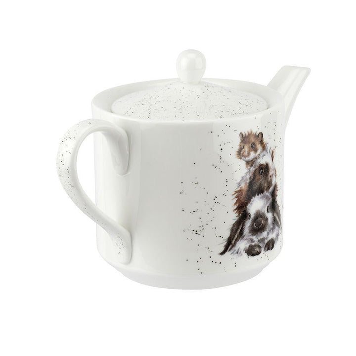 Wrendale Teapot | Piggy in the Middle
