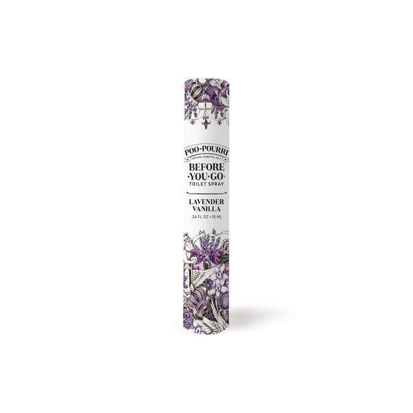 Poo-Pourri Before-You-Go Toilet Spray | Lavender Vanilla 0.34 oz. spray bottle Poo-Pourri Before-You-Go Toilet Spray | Lavender Vanilla