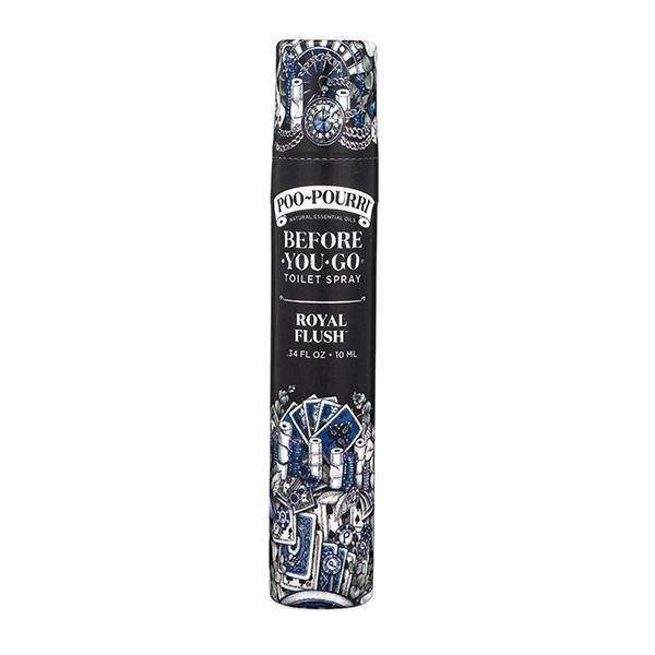 Poo-Pourri Before-You-Go Toilet Spray | Royal Flush 0.34 oz. spray bottle Poo-Pourri Before-You-Go Toilet Spray | Royal Flush