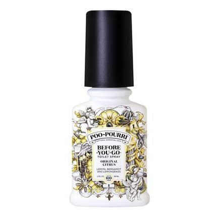 Poo-Pourri Before-You-Go Toilet Spray | Original Citrus 2 oz. spray bottle Poo-Pourri Before-You-Go Toilet Spray | Original Citrus