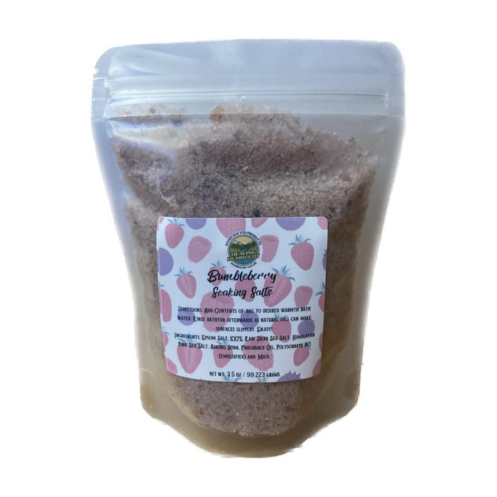 Healing Humboldt Soaking Salts | Bumbleberry 3.5 oz Healing Humboldt Soaking Salts | Bumbleberry