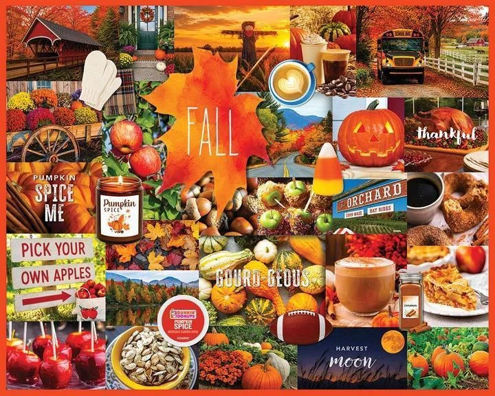 White Mountain Puzzle | I Love Fall (2278pz) - 1000 Piece Jigsaw Puzzle