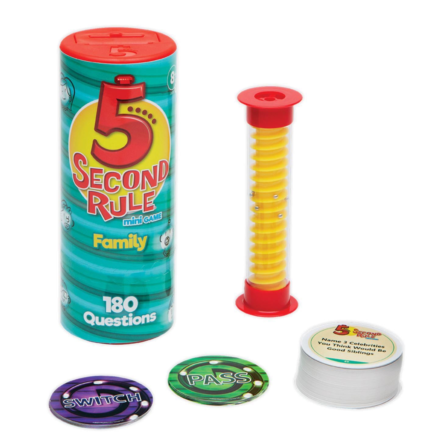 5 Second Rule Mini Tube Game Family Edition
