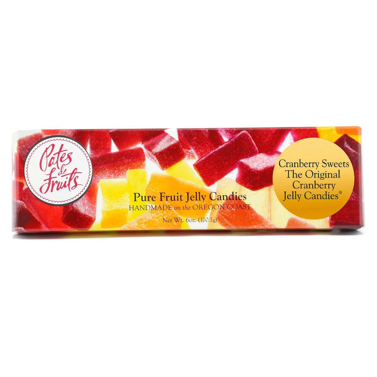 Pure Fruit Cranberry Jelly Candies 6 oz