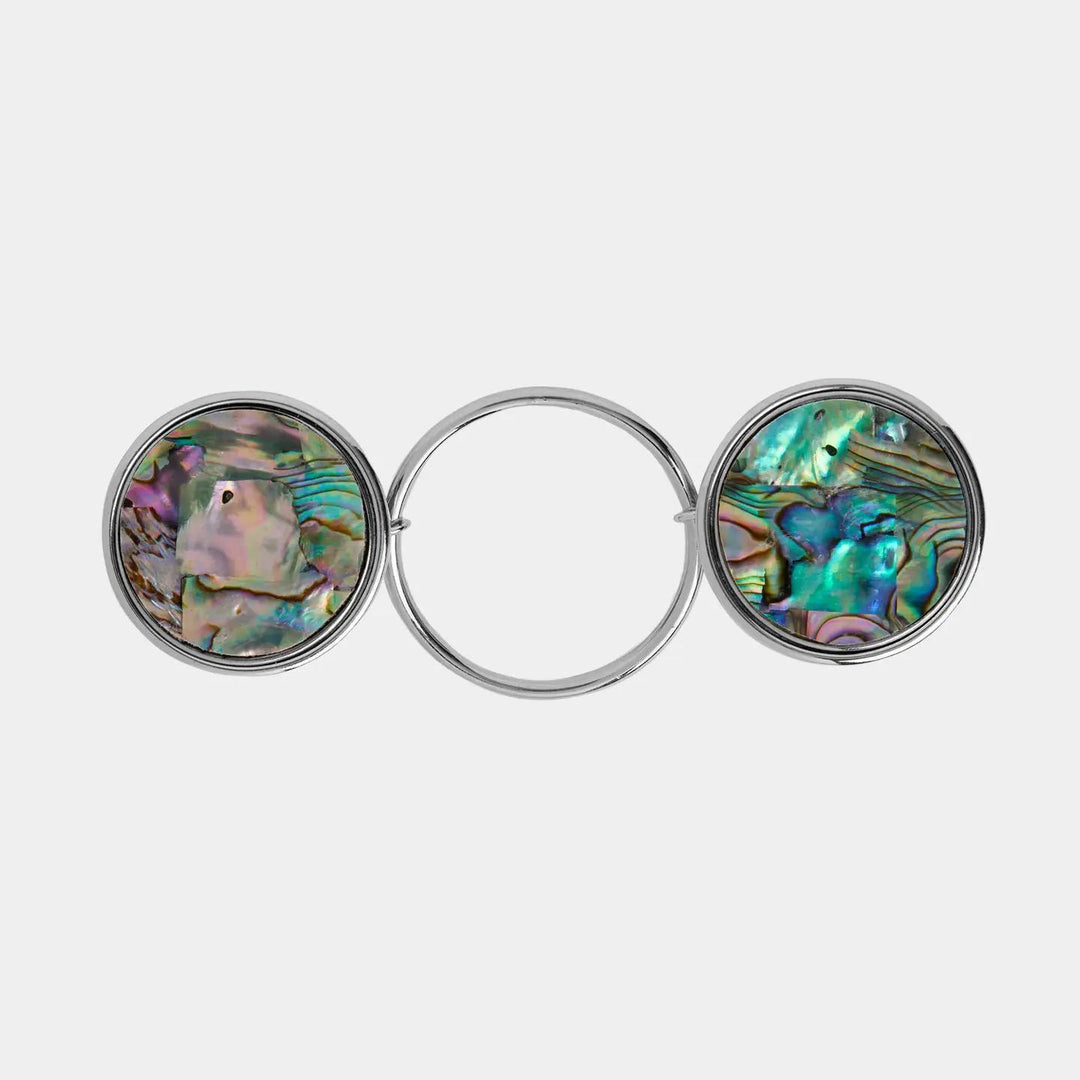 COCO + CARMEN Embrace Fashion Fastener Abalone COCO + CARMEN Embrace Fashion Fastener