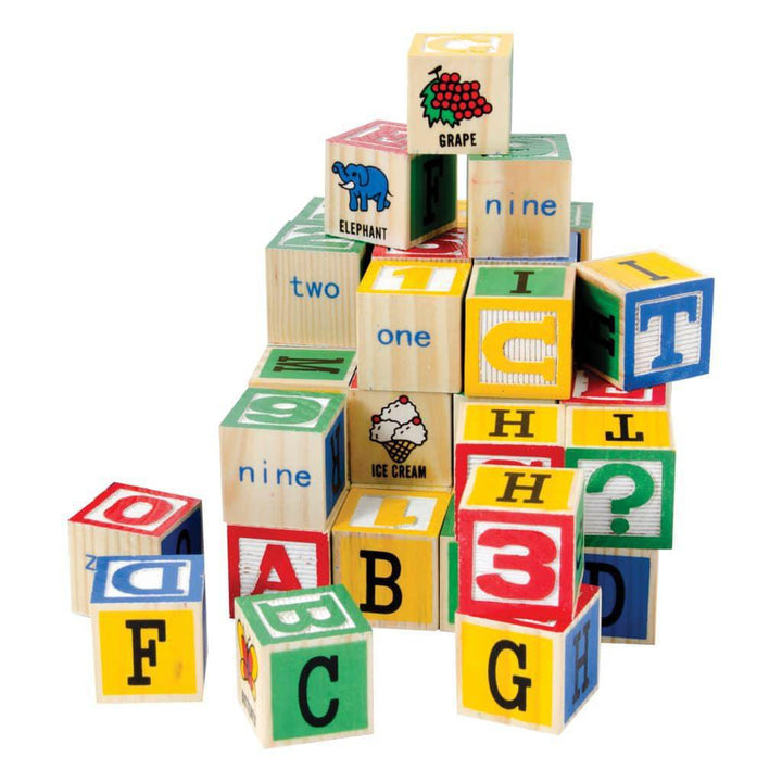 ABC Alphabet Blocks 48 Pieces