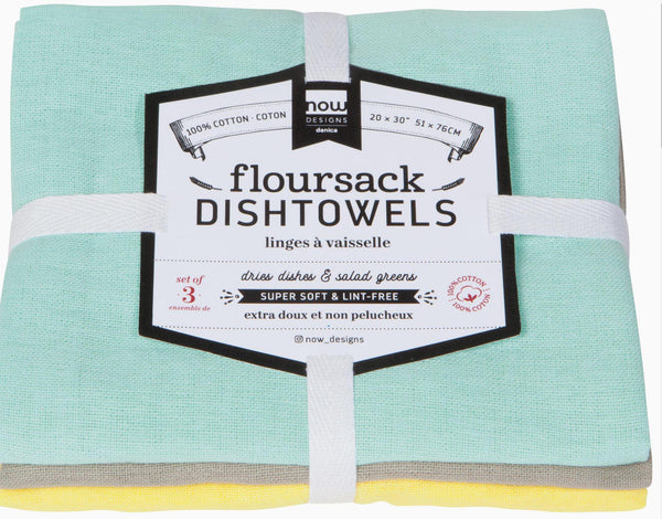 Flour Sack Towel Set ade Moonstruck Zest